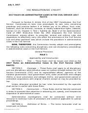 CSC Res. No. 1701077 (2017 RACCS) PDF .